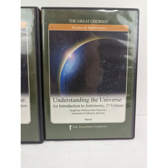 Great Courses Understanding the Universe Guidebook and Parts 1-8 DVDs - Picture 10 of 10